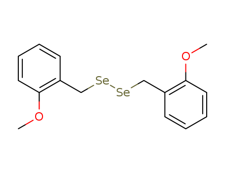 Molecular Structure of 124915-16-8 (Diselenide, bis[(2-methoxyphenyl)methyl])
