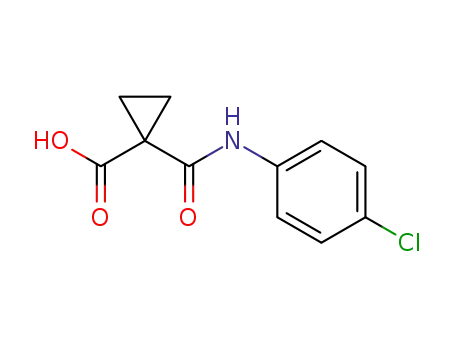 Cyclopropanecarboxylic acid, 1-[[(4-chlorophenyl)amino]carbonyl]-