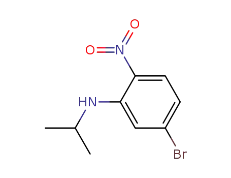 BenzenaMine, 5-broMo-N-(1-Methylethyl)-2-nitro-