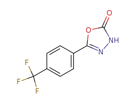 1,3,4-Oxadiazol-2(3H)-one, 5-[4-(trifluoromethyl)phenyl]-