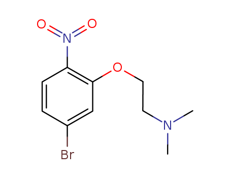 EthanaMine, 2-(5-broMo-2-nitrophenoxy)-N,N-diMethyl-