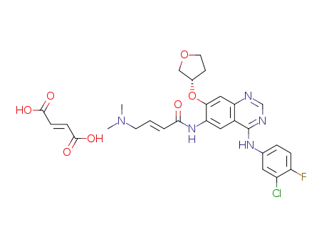 Molecular Structure of 1398312-22-5 (afatinib fumarate)