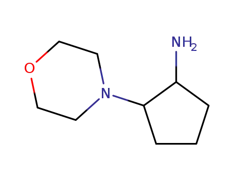 Molecular Structure of 953888-87-4 (2-morpholinocyclopentanamine)