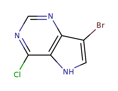 5H-Pyrrolo[3,2-d]pyrimidine,7-bromo-4-chloro-