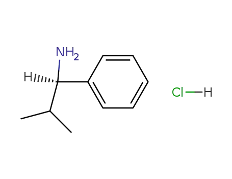 Molecular Structure of 51600-25-0 ((R)-2-METHYL-1-PHENYLPROPAN-1-AMINE-HCl)