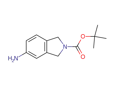 Molecular Structure of 264916-06-5 (TERT-BUTYL 5-AMINOISOINDOLINE-2-CARBOXYLATE)