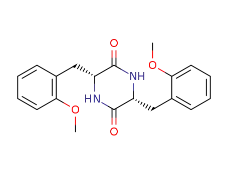 3R,6R-bis(2-methoxybenzyl)piperazine-2,5-dione