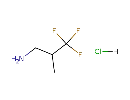 3,3,3-Trifluoro-2-methylpropan-1-amine hydrochloride