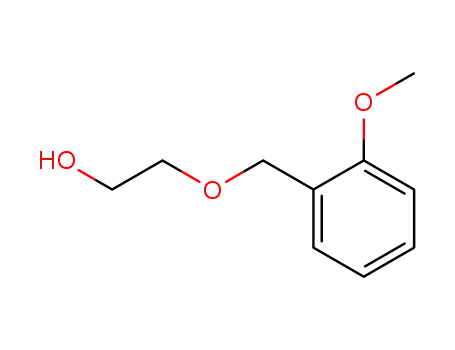 Molecular Structure of 33756-81-9 (2-((2-methoxybenzyl)oxy)ethanol)