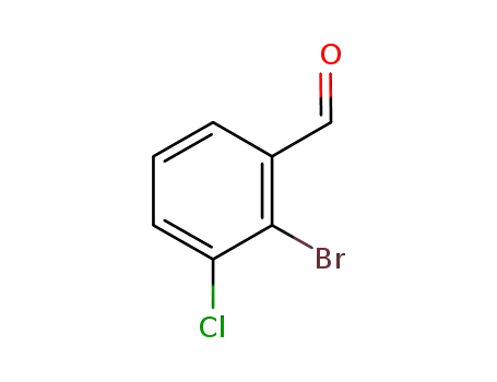 Molecular Structure of 74073-40-8 (2-BROMO-3-CHLOROBENZALDEHYDE)