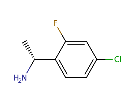 BenzeneMethanaMine;4-chloro-2-fluoro-a-Methyl-; (aR)-