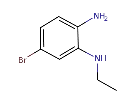 Molecular Structure of 1162695-95-5 (5-broMo-N1-ethylbenzene-1,2-diaMine)