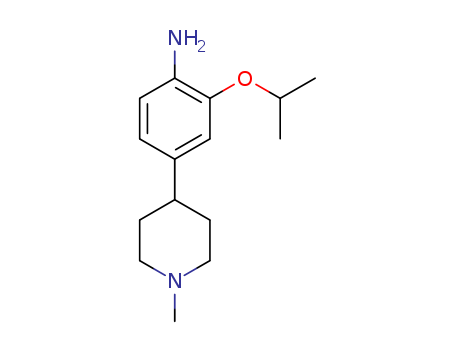 4-(1-methylpiperidin-4-yl)-2-(propan-2-yloxy)aniline