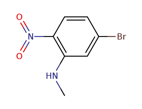 Benzenamine, 5-bromo-N-methyl-2-nitro-