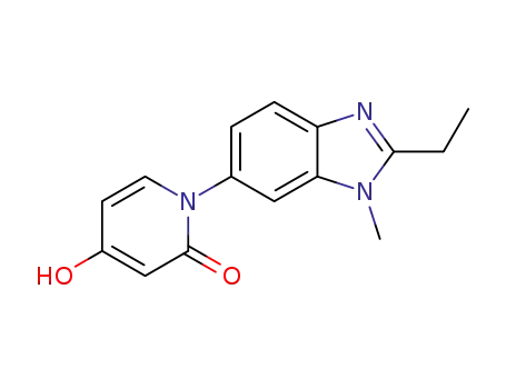1-(2-ethyl-1-methyl-1H-benzimidazol-6-yl)-4-hydroxypyridin-2(1H)-one