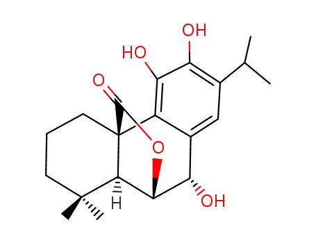 Molecular Structure of 80225-53-2 (Rosmanol)