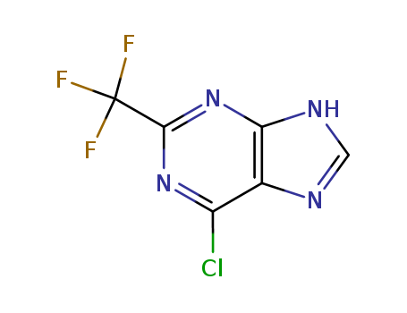 6-chloro-2-(trifluoromethyl)-5H-purine cas  1998-63-6