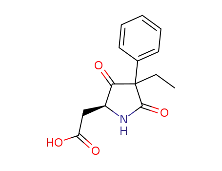 (S)-5-carboxymethyl-3-ethyl-3-phenyltetramic acid