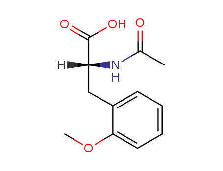 Molecular Structure of 193546-30-4 (D-Phenylalanine, N-acetyl-2-methoxy-)
