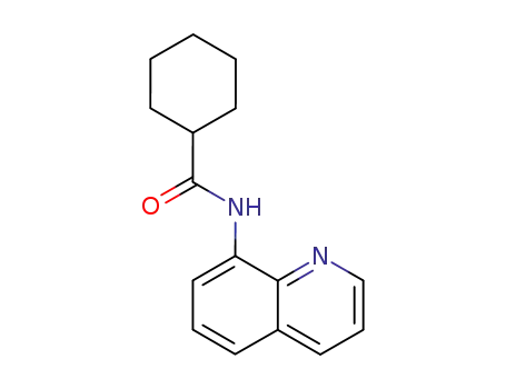 Molecular Structure of 666212-75-5 (Cyclohexanecarboxamide, N-8-quinolinyl- (9CI))