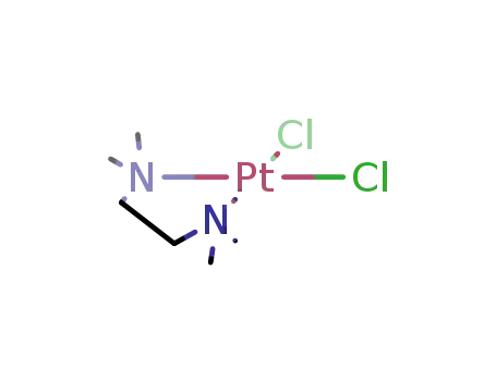 Molecular Structure of 18957-89-6 (platinum(+2) cation; N,N,N,N-tetramethylethane-1,2-diamine; dichloride)