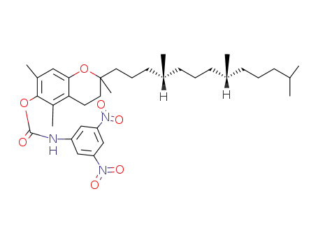 (2<i>RS</i>,4'<i>R</i>,8'<i>R</i>)-5,7-dimethyl-<i>O</i>-(3,5-dinitro-phenylcarbamoyl)-tocol
