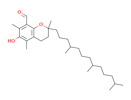 6-hydroxy-2,5,7-trimethyl-2-(4,8,12-trimethyltridecanyl)chroman-8-carbaldehyde
