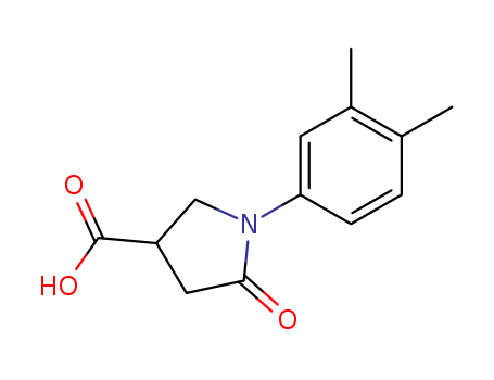 3-Pyrrolidinecarboxylic acid, 1-(3,4-dimethylphenyl)-5-oxo-