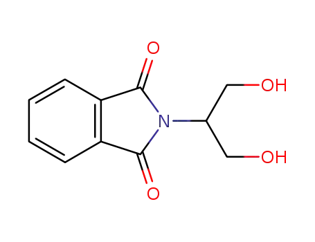 Molecular Structure of 832730-58-2 (2-(1,3-Dihydroxypropan-2-yl)isoindoline-1,3-dione)