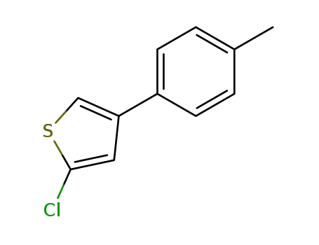 2-chloro-4-(p-tolyl)thiophene