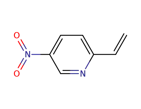 Molecular Structure of 119836-85-0 (Pyridine, 2-ethenyl-5-nitro- (9CI))
