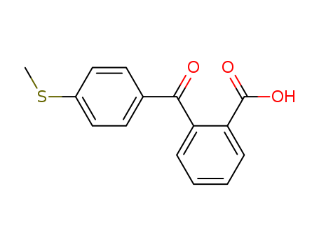 Benzoic acid, 2-[4-(methylthio)benzoyl]-