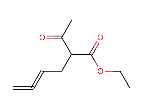 4,5-Hexadienoic acid, 2-acetyl-, ethyl ester