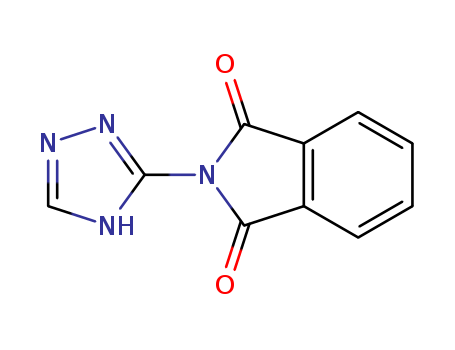 1H-Isoindole-1,3(2H)-dione,2-(1H-1,2,4-triazol-5-yl)- cas  59208-47-8