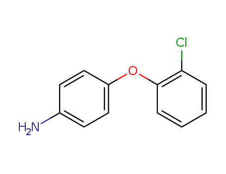 Molecular Structure of 56705-85-2 (4-(2-Chlorophenoxy)benzamide)