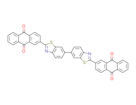 2,2'-[6,6']bibenzothiazolyl-2,2'-diyl-di-anthraquinone