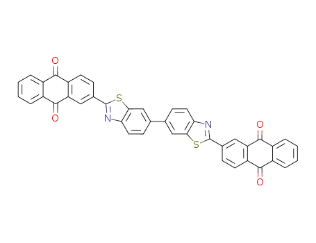 2,2'-(6,6'-Bibenzothiazole-2,2'-diyl)bis(9,10-anthraquinone)