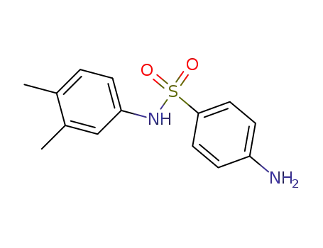 Molecular Structure of 20555-67-3 (4-AMINO-N-(3,4-DIMETHYLPHENYL)BENZENESULFONAMIDE)