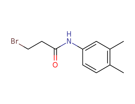 Propanamide, 3-bromo-N-(3,4-dimethylphenyl)- cas  6315-47-5