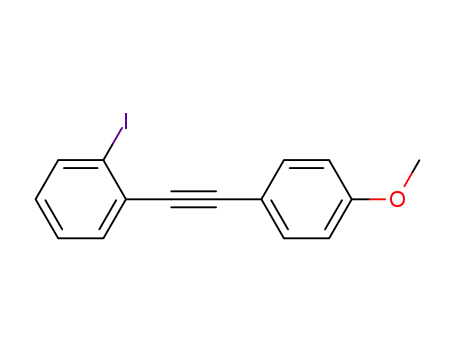 1-iodo-2-((4-methoxyphenyl)ethynyl)benzene