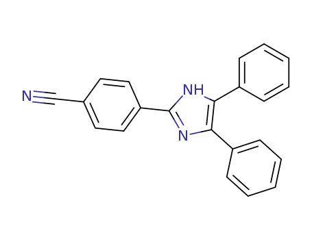 4-(4,5-Diphenyl-1H-imidazol-2-yl)benzonitrile