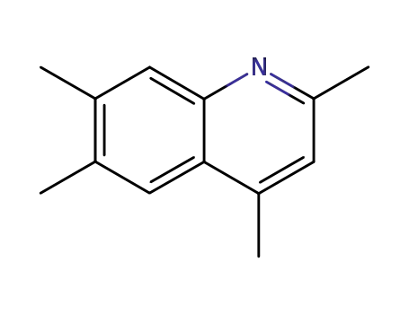 Molecular Structure of 72681-40-4 (2,4,6,7-TETRAMETHYLQUINOLINE)
