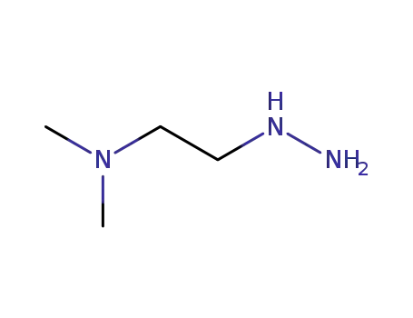 Molecular Structure of 1754-57-0 (2-hydrazinyl-N,N-dimethyl-ethanamine)