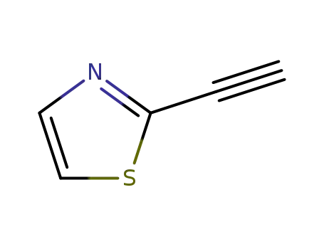Molecular Structure of 111600-85-2 (Thiazole,  2-ethynyl-)