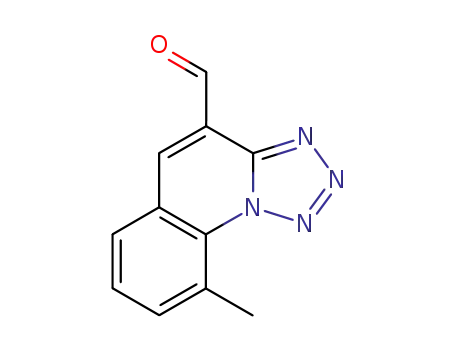 Molecular Structure of 880105-70-4 (9-METHYL-1,2,3,9B-TETRAAZA-CYCLOPENTA[A]-NAPHTHALENE-4-CARBALDEHYDE)