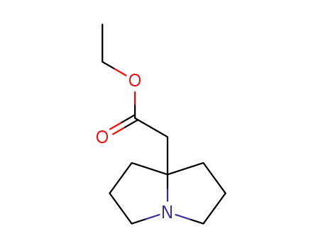Tetrahydro-1H-pyrrolizine-7a(5H)-acetic acid ethyl ester