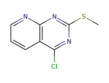 Pyrido[2,3-d]pyrimidine, 4-chloro-2-(methylthio)-