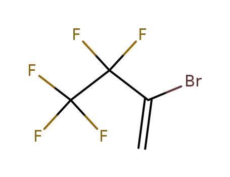Molecular Structure of 68318-95-6 (2-BROMO-3,3,4,4,4-PENTAFLUORO-1-BUTENE)