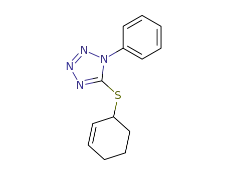 2-cyclohexen-1-yl-1-phenyl-1H-tetrazole-5-thiol