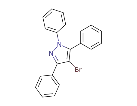 1H-Pyrazole, 4-bromo-1,3,5-triphenyl-